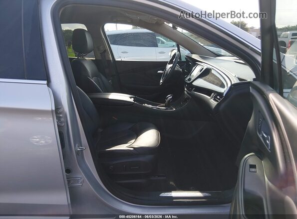 LRBFXBSA1HD242600 2017 BUICK ENVISION Silver Front interior view