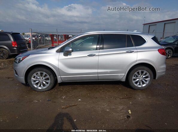 LRBFXBSA1HD242600 2017 BUICK ENVISION Silver 360 interior view
