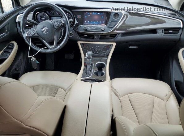 LRBFXBSA1LD069444 2020 BUICK ENVISION Gray Առջևի վահանակի տեսք