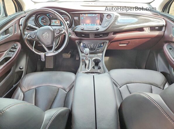 LRBFXBSA2HD054569 2017 BUICK ENVISION White Dashboard view