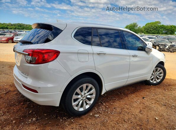 LRBFXBSA2HD054569 2017 BUICK ENVISION White Rear right