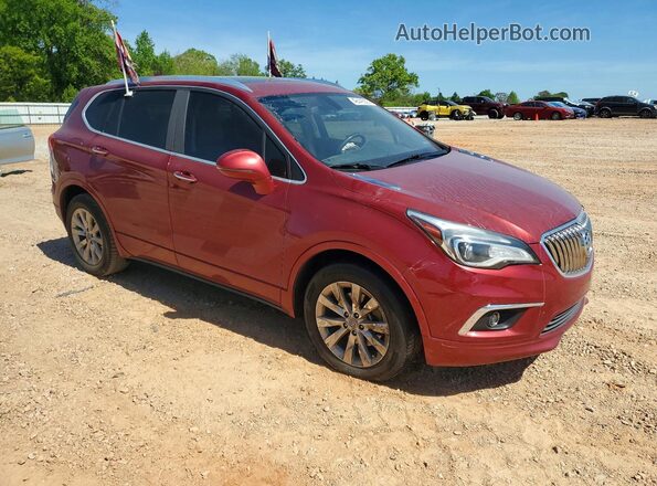LRBFXBSA3HD069310 2017 BUICK ENVISION Red Front right