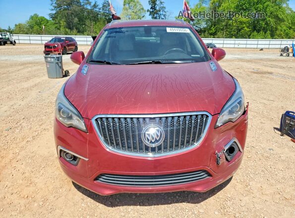 LRBFXBSA3HD069310 2017 BUICK ENVISION Red Front view