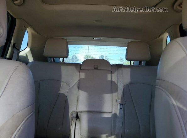 LRBFXBSA3HD069310 2017 BUICK ENVISION Red Rear seats view