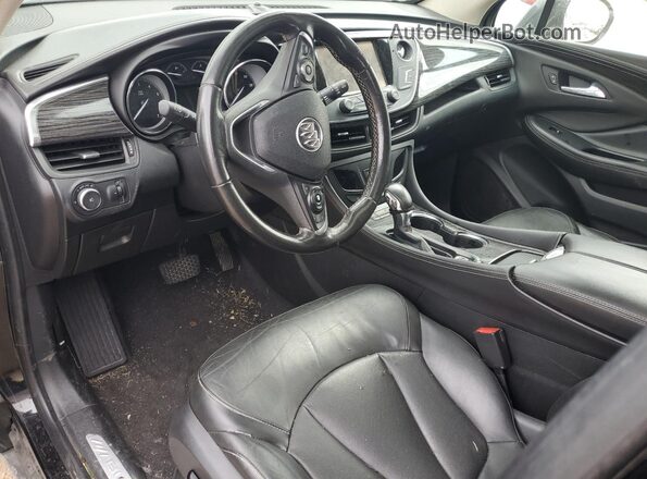 LRBFXBSA3HD146886 2017 BUICK ENVISION Black Dashboard view