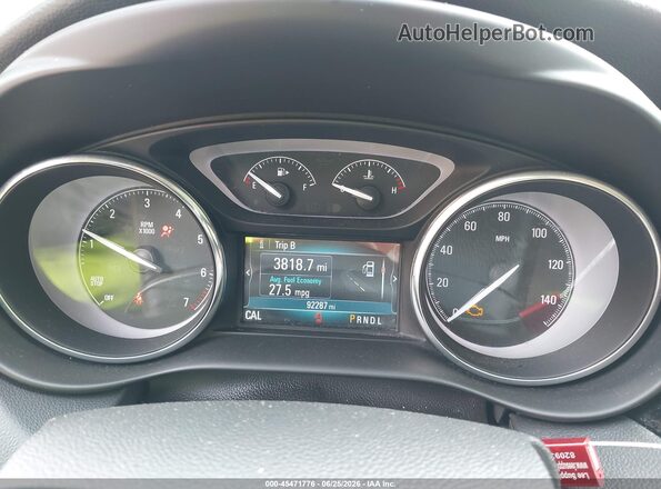 LRBFXBSA4LD083712 2020 BUICK ENVISION Black უკანა სავარძლების ხედი