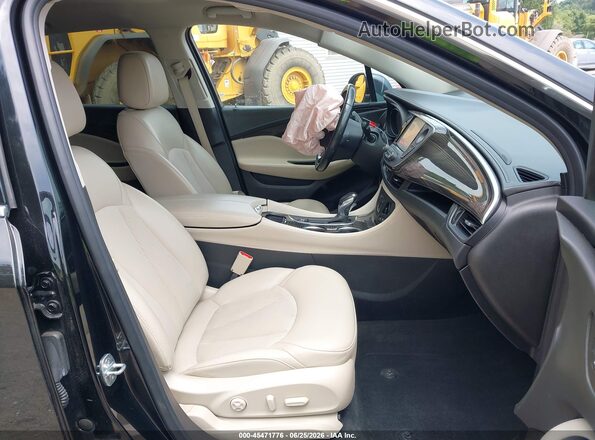 LRBFXBSA4LD083712 2020 BUICK ENVISION Black წინა სალონის ხედი