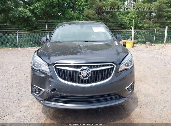 LRBFXBSA4LD083712 2020 BUICK ENVISION Black უკანა სალონის ხედი