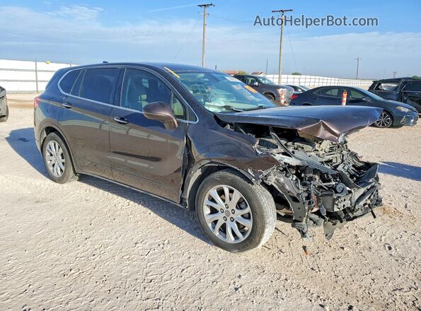 LRBFXBSA4LD229624 2020 BUICK ENVISION Brown Front right