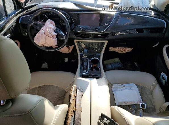 LRBFXBSA4LD229624 2020 BUICK ENVISION Brown Dashboard view