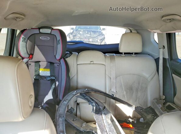 LRBFXBSA4LD229624 2020 BUICK ENVISION Brown Rear seats view