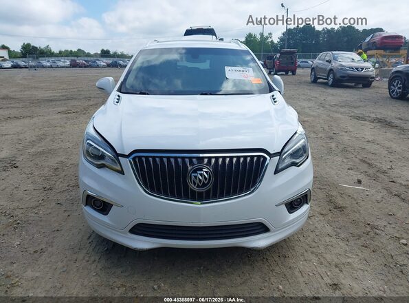 LRBFXBSA5HD192557 2017 BUICK ENVISION White Rear interior view
