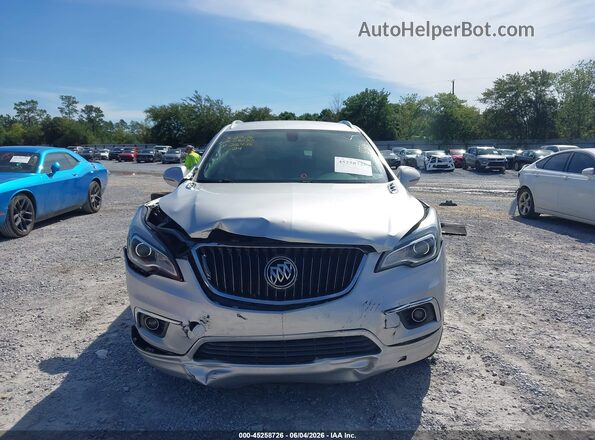 LRBFXBSA5HD216436 2017 BUICK ENVISION Silver Սարքավորումների վահանակի տեսք