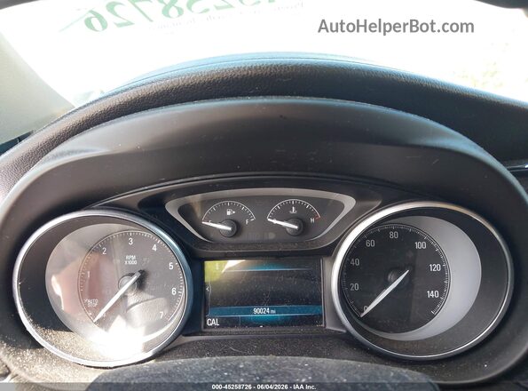 LRBFXBSA5HD216436 2017 BUICK ENVISION Silver Հետևի նստատեղերի տեսք