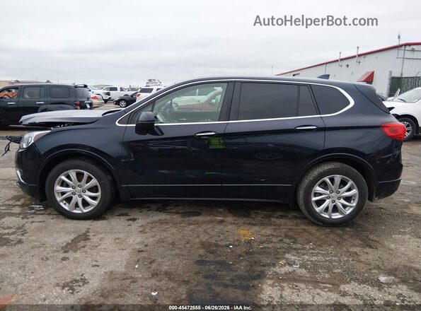 LRBFXBSA5LD086554 2020 BUICK ENVISION Blue Widok wnętrza 360 stopni