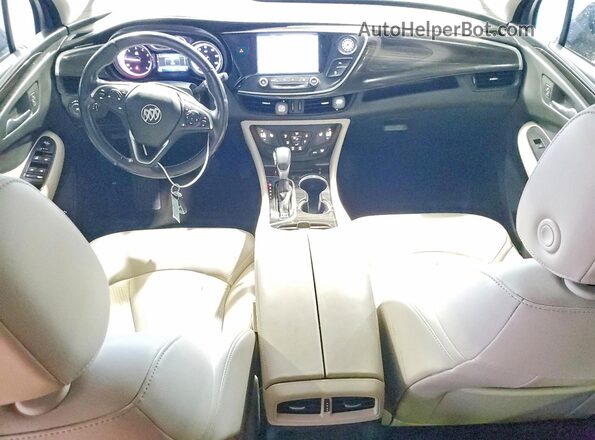 LRBFXBSA5LD227672 2020 BUICK ENVISION Black Dashboard view