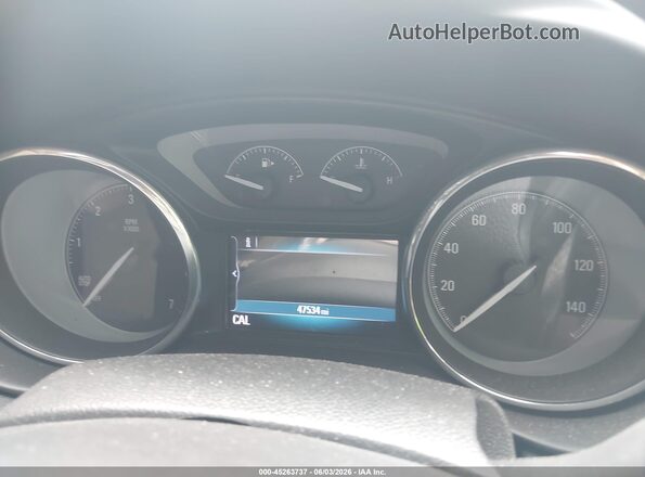 LRBFXBSA6HD042005 2017 BUICK ENVISION Brown Vista de los asientos traseros