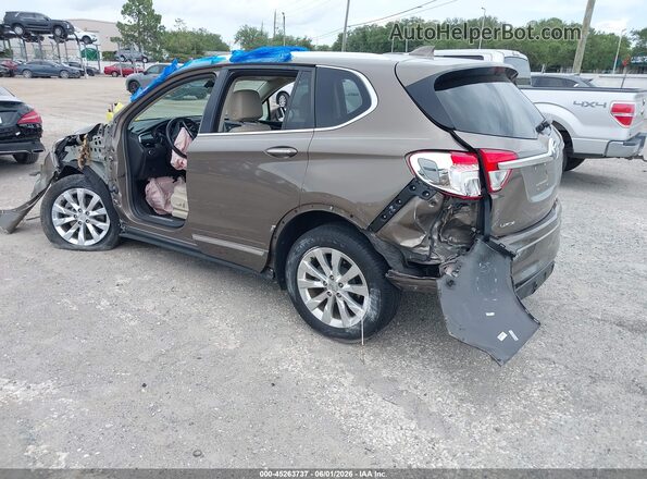 LRBFXBSA6HD042005 2017 BUICK ENVISION Brown Trasero izquierdo