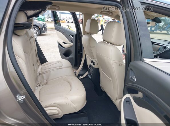 LRBFXBSA6HD042005 2017 BUICK ENVISION Brown Vista de la etiqueta del VIN