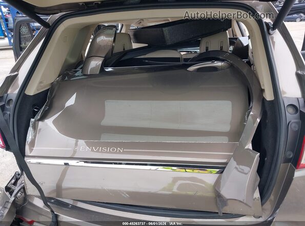 LRBFXBSA6HD042005 2017 BUICK ENVISION Brown Vista del cuadro de instrumentos