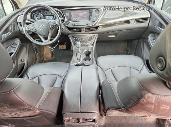 LRBFXBSA6HD143335 2017 BUICK ENVISION Black Vista del salpicadero
