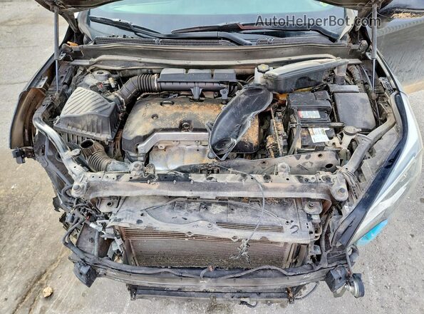 LRBFXBSA6HD143335 2017 BUICK ENVISION Black Vista del compartimento del motor