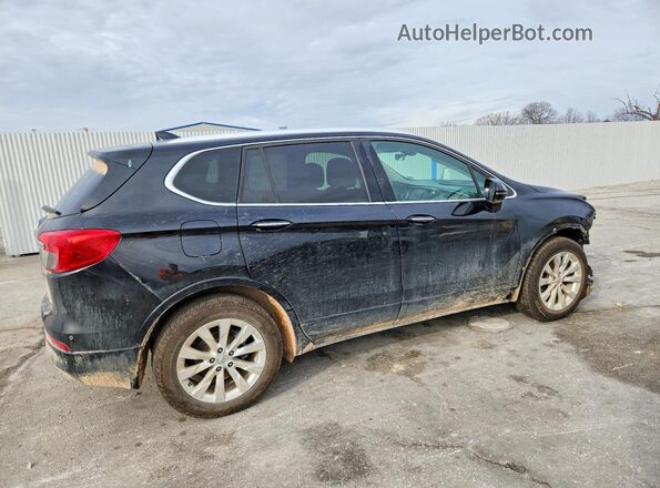 LRBFXBSA6HD143335 2017 BUICK ENVISION Black Trasero derecho