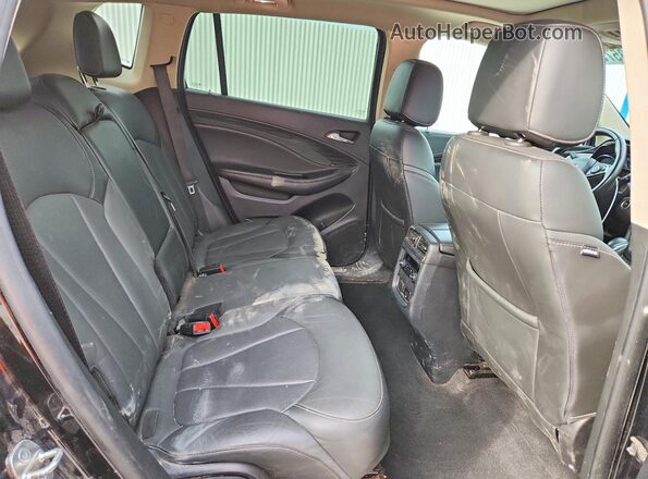 LRBFXBSA6HD143335 2017 BUICK ENVISION Black Vista interior trasera