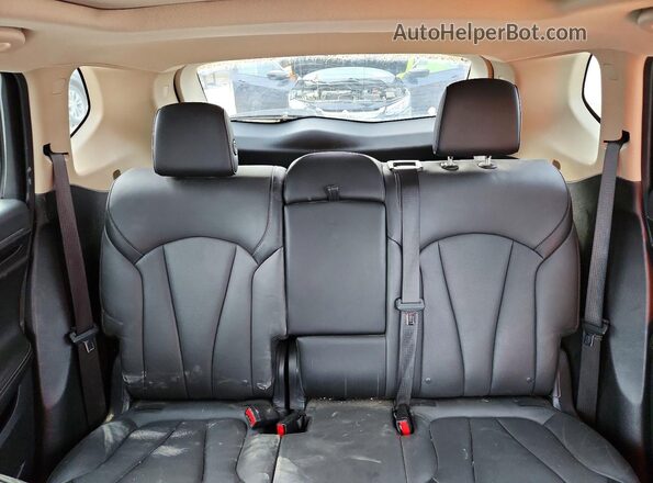 LRBFXBSA6HD143335 2017 BUICK ENVISION Black Vista de los asientos traseros