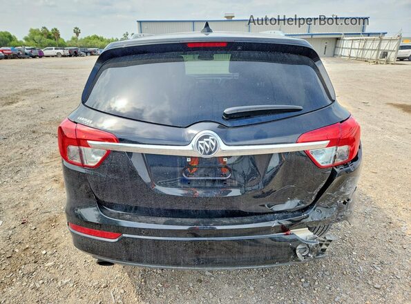 LRBFXBSA6HD154030 2017 BUICK ENVISION Black Rear view