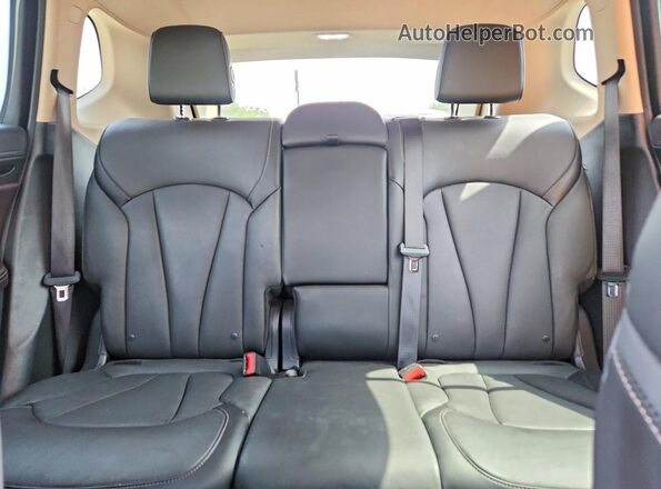 LRBFXBSA6HD154030 2017 BUICK ENVISION Black Rear seats view