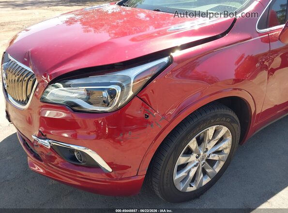 LRBFXBSA6HD242091 2017 BUICK ENVISION Red Front view