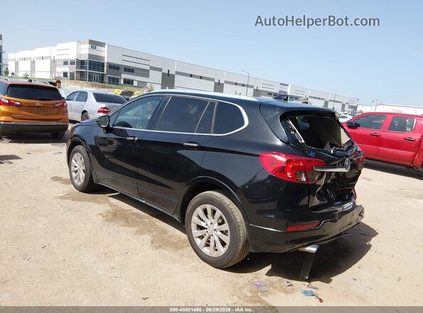 LRBFXBSA8HD004355 2017 BUICK ENVISION Black Rear left