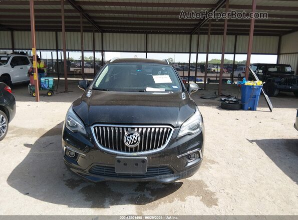 LRBFXBSA8HD004355 2017 BUICK ENVISION Black Dashboard view