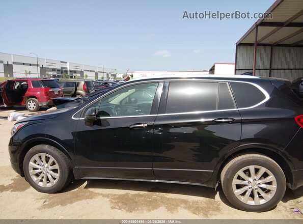 LRBFXBSA8HD004355 2017 BUICK ENVISION Black Rear interior view