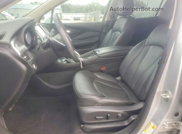 LRBFXBSA8HD005165 2017 BUICK ENVISION Silver Widok wnętrza z przodu