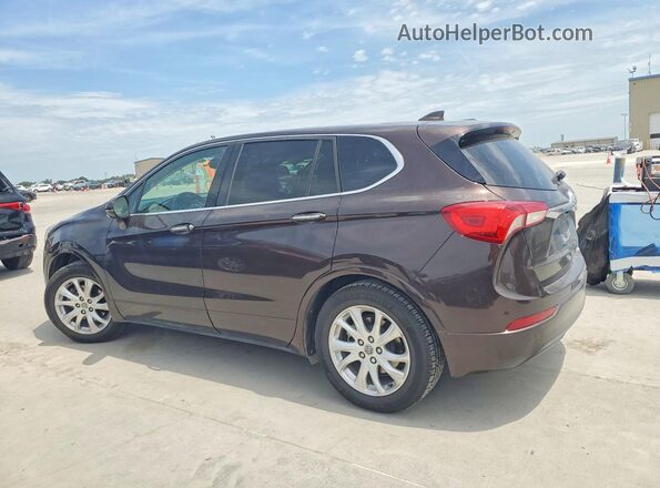 LRBFXBSA8LD128974 2020 BUICK ENVISION Brown უკანა მარცხენა