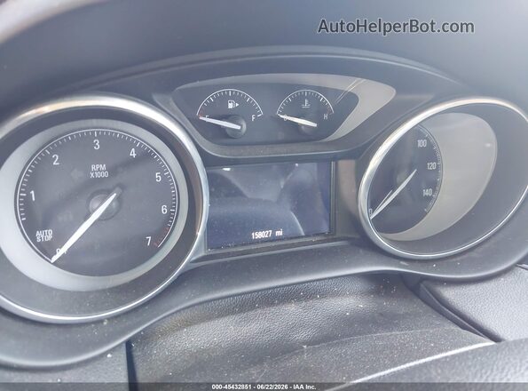 LRBFXBSA9HD154345 2017 BUICK ENVISION Black უკანა სავარძლების ხედი
