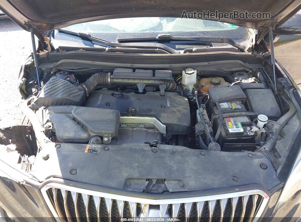 LRBFXBSA9HD154345 2017 BUICK ENVISION Black უკანა ხედი