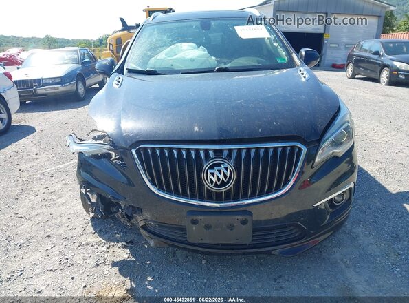 LRBFXBSA9HD154345 2017 BUICK ENVISION Black ხელსაწყოთა პანელის ხედი