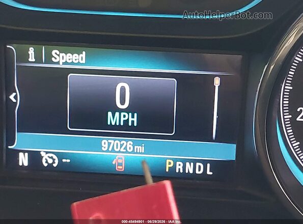 LRBFXBSA9JD008694 2018 BUICK ENVISION Red 