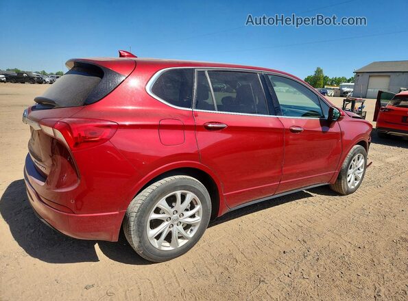 LRBFXBSA9KD058125 2019 BUICK ENVISION Red Rear right