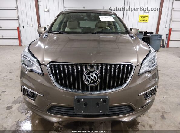 LRBFXBSAXHD003000 2017 BUICK ENVISION Brown Front view