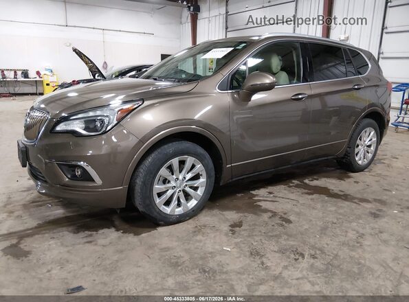 LRBFXBSAXHD003000 2017 BUICK ENVISION Brown Front left