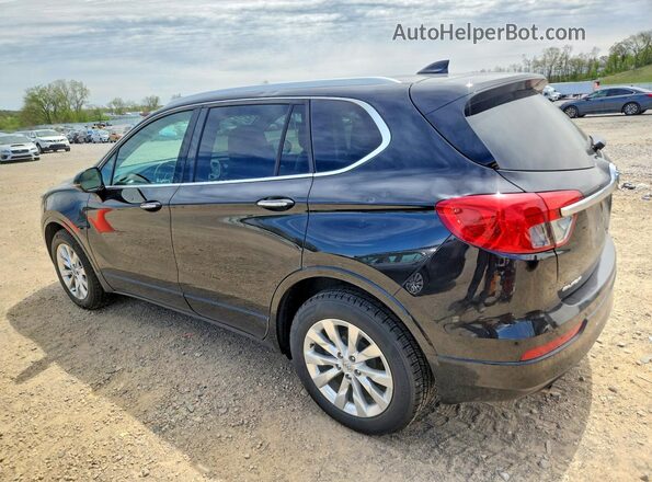 LRBFXBSAXHD125176 2017 BUICK ENVISION Black Rear left