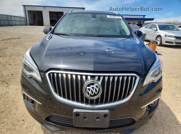 LRBFXBSAXHD125176 2017 BUICK ENVISION Black Front view