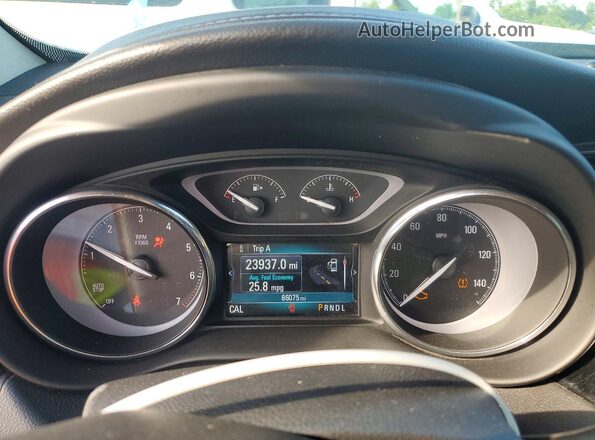 LRBFXBSAXLD093466 2020 BUICK ENVISION Black Vista del cuadro de instrumentos