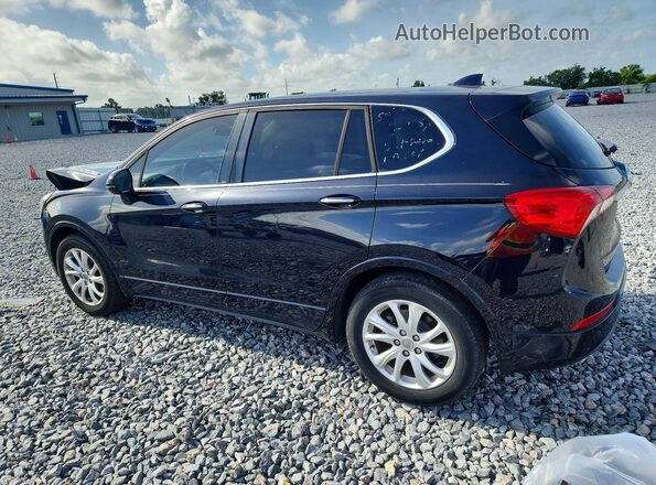 LRBFXBSAXLD093466 2020 BUICK ENVISION Black Trasero izquierdo