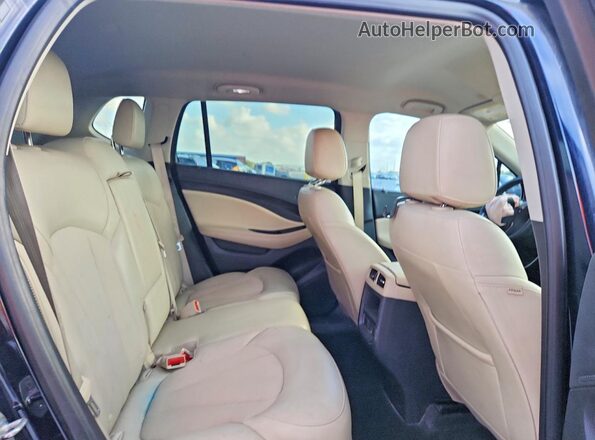 LRBFXBSAXLD093466 2020 BUICK ENVISION Black Vista de los asientos traseros