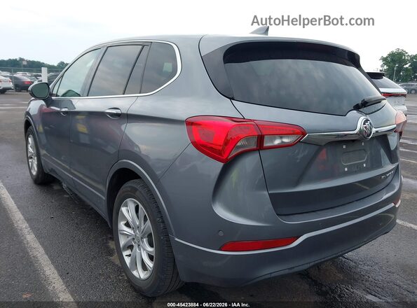 LRBFXBSAXLD156212 2020 BUICK ENVISION Gray Задня ліва чверть